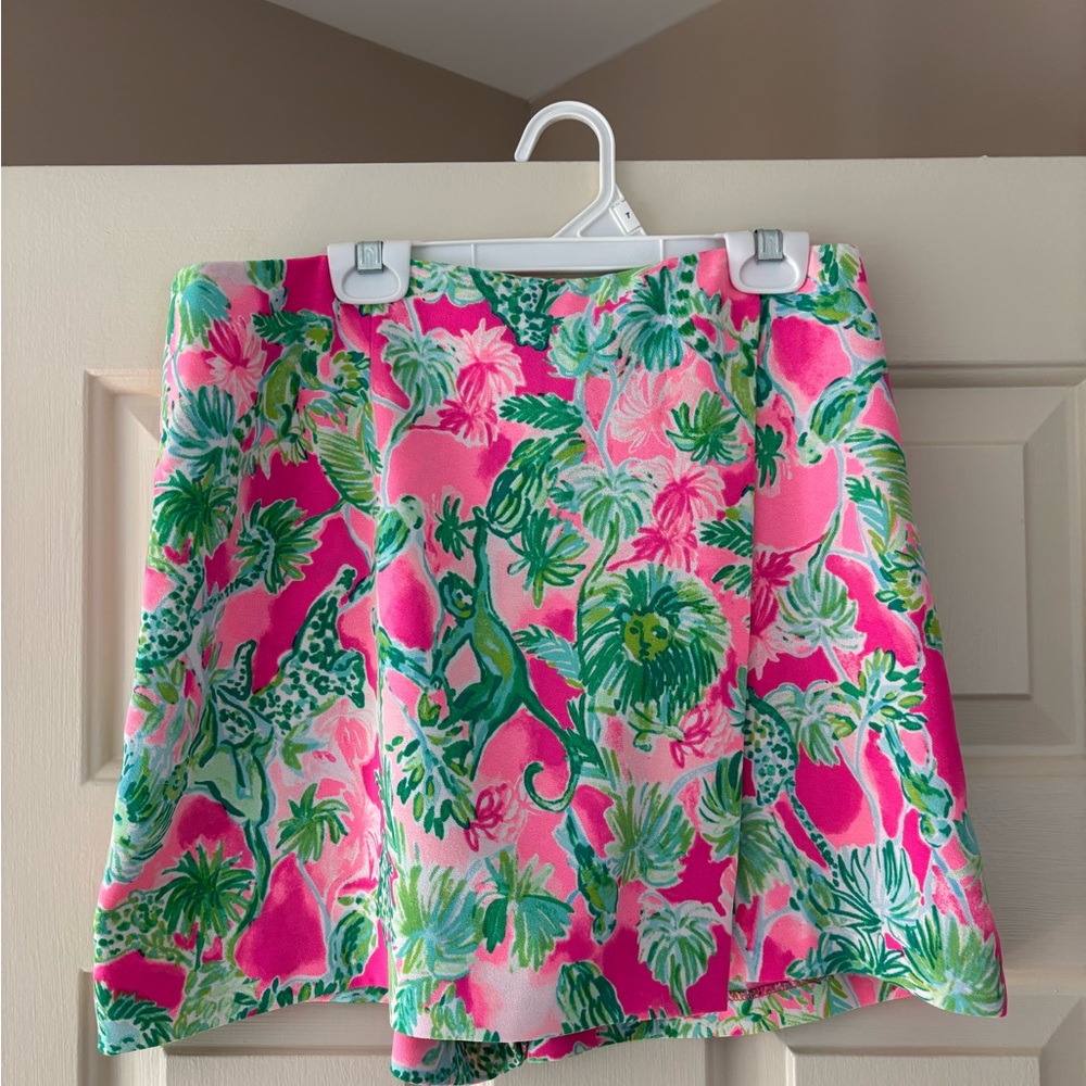 Lilly Pulitzer Vibrant Jungle Print Skort
